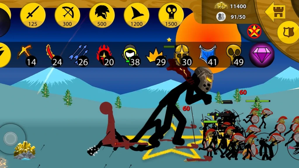 For PC 4 Gameplay of Stick War Legacy Mod APK for PC 15
